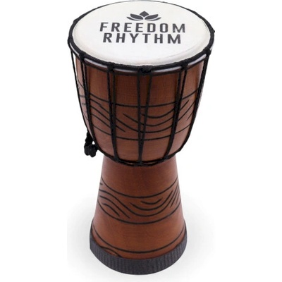 AWM Malý Profesionálny Djembe Bubon Vysoký Tón Malý 30 cm 15 cm priemer 1ks