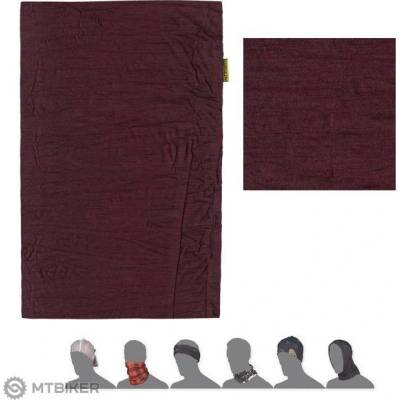 Sensor tube Merino Air dark burgundy
