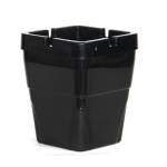 Horecano HORECANO-Ветроустойчив пластмасов пепелник квадрат негорим 8x8xh10cm (0133387)