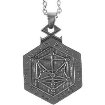 NNM висулка Norse Viking Vegvisir Compass Hexagon - SS8-312P