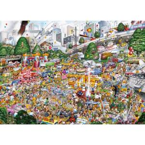 Gibsons - Puzzle Jupp: I Love Car Boot - 1 000 piese