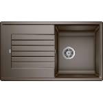 BLANCO Zia 5 - Мивка от Silgranit, 86x50 см, с регулиране на оттока, цвят „кафе 520510 (520510) Мивка за вграждане