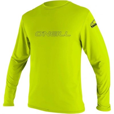 O'Neill Youth Basic Skins L/s Sun Shirt lime