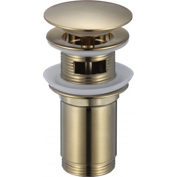 Inter Ceramic Сифон за умивалник ic 706brush gold (s706 brush gold)