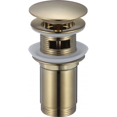 Inter Ceramic Сифон за умивалник ic 706brush gold (s706 brush gold)