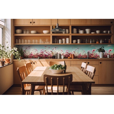 DIMEX ART Фототапет за кухня - пролетно поле 420 x 60 см