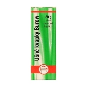 Burow ušná instilácia Vulm int.oto. 1x 20 g