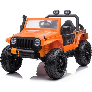 Mamido Elektrické autíčko jeep 4Speed 4x45W oranžová
