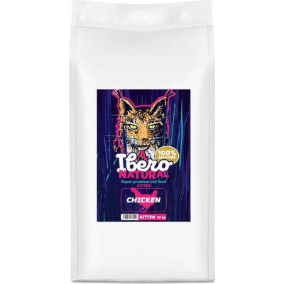 Ibero Grain free Cat Kitten Chicken 10 kg