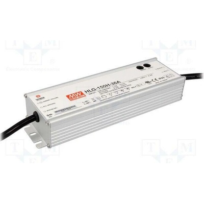 MEAN WELL HLG-150H-36A Napájecí zdroj: spínaný; LED; 150W; 36VDC; 2,5÷4,2A; 90÷305VAC