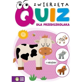 Zielona Sowa Quiz за предучилищна възраст Животни Образователна книга (95903A02499KS)