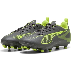 PUMA Детски футболни бутонки Puma Childrens PUMA Ultra 5 Play Firm Ground Football Boots - Silver/Yellow