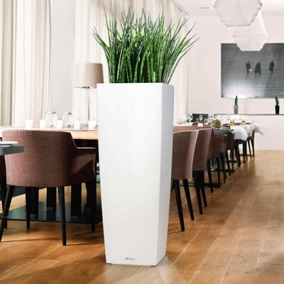 Lechuza Cubico Alto 40 cm smetanově bílý