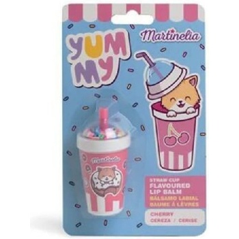 Martinelia Yummy Straw Cup Lip Balm Балсам за устни 4gr