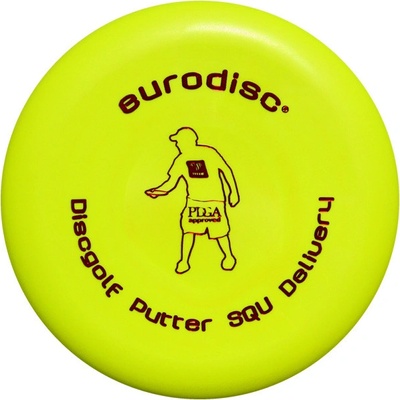 Eurodisc Discgolf Putter SQU žltý