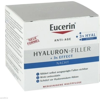 Eucerin Hyaluron Filler+3 x Effect noční krém 50 ml
