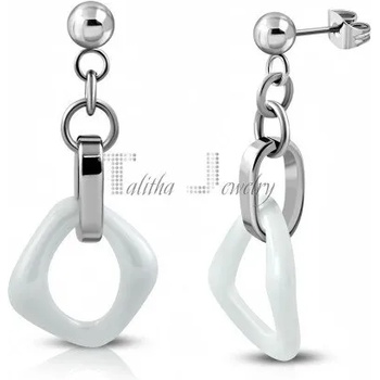 Image 1 of Talitha Висящи обеци с керамика