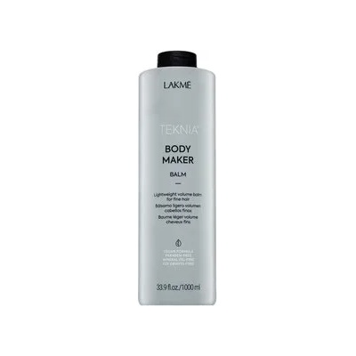 LAKMÉ COSMETICS Teknia Body Maker Balm Подсилващ балсам За обем на косата 1000 ml