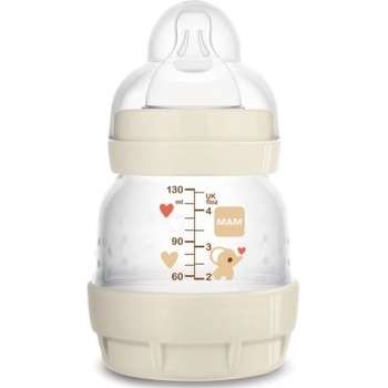 Mam antikoliková lahvička Perfect Start zvířátka smetanová 130 ml