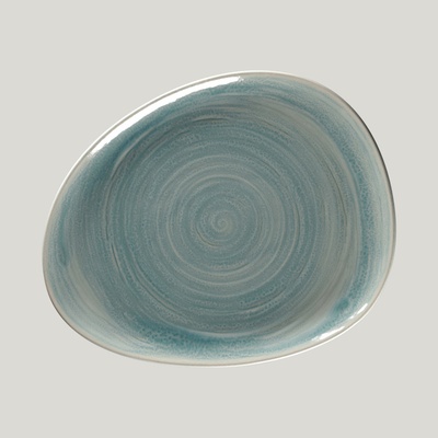 RAK Porcelain Spot talíř mělký 28 x 22,5 cm safírový SSRFLFP28-12