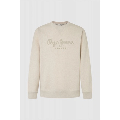 Pepe Jeans mikina NEW NOUVEL CREW béžová