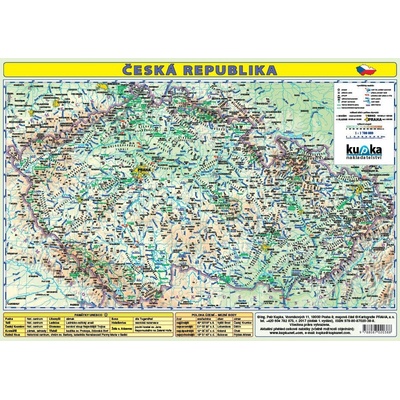 Česká republika A4 297x210 mm