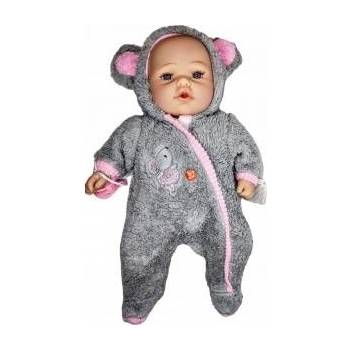 Mádara Baby doll in overalls 40cm sings and speaks Polish 564985 Adar
