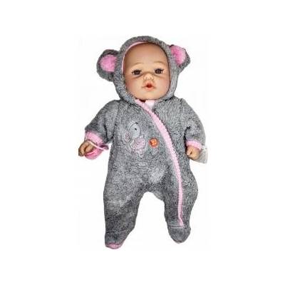Mádara Baby doll in overalls 40cm sings and speaks Polish 564985 Adar
