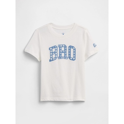 GAP Детска тениска с логото на GAP GAP | Byal | Момчешки | 12-18 месеца