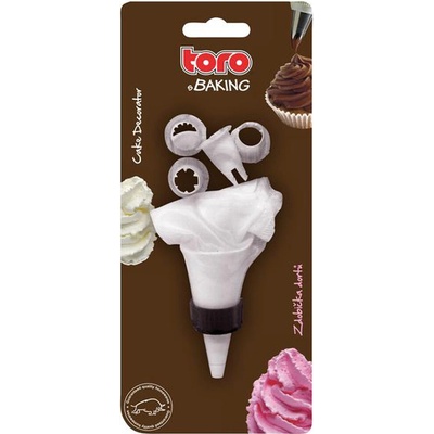 Toro Zdobička dortu látková, 4 nástavce, 1200 ml