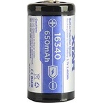 NITECORE Акумулаторна батерия CR-123, LiIon, 3.7V, 16340, 650mAh, XTAR (XTAR-BR-CR123) - topmall