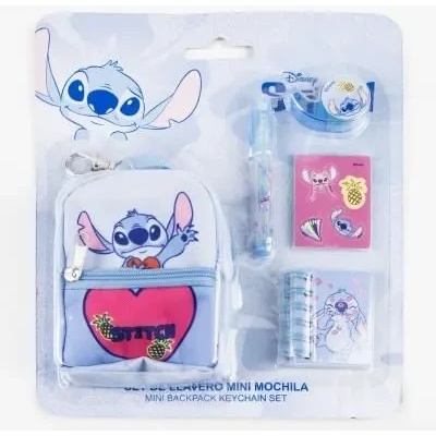 Cerda Детски комплект мини раница-портмоне с аксесоари stitch