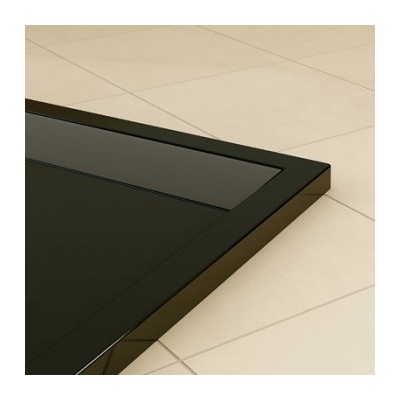 SanSwiss Ronal IIa WIA 90 x 150 cm sprchová vanička obdélníková WIA9015006154 černá / černá