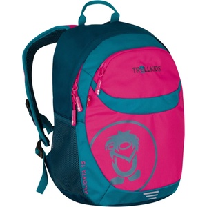 Trollkids Детска дневна раница Trollkids Kid's Skjorta Pack 15 Daypack - Bright Pink / Harbor Blue / Madeira Blue - размер One Size (504-0541-0111)