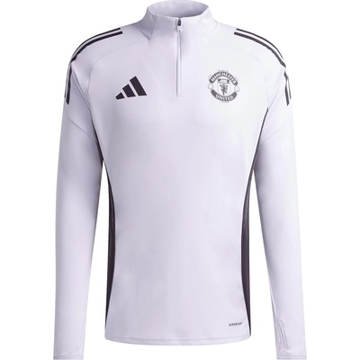 Adidas Mens adidas Manchester United Training Top 25/26 - Purple/Black