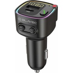 Blavec Блутут FM трансмитер и зарядно за кола за мобилни устройства - Blavec TR-02 Bluetooth FM Transmitter and Car Charger (TFMFTR02-B)