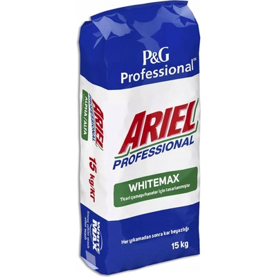 Ariel Professional White Max Prášek na bílé prádlo 15 kg