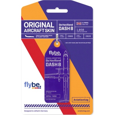 flybe Dash 8 G-PRPG Lila