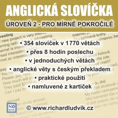 Anglická slovíčka - úroveň 2 pro mírmě pokročilé - Ludvík Richard