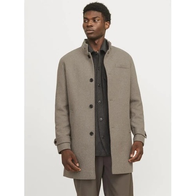 Jack & jones Палто Jack & jones Melton coat - Grey (Greige)