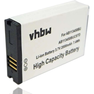 VHBW Батерия за Samsung Xcover E2370 / GT-E2370, 2000 mAh (800103742)