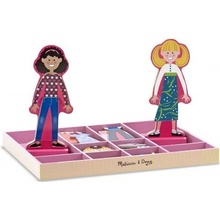 Melissa & Doug magnetické obliekanie Abby a E mma