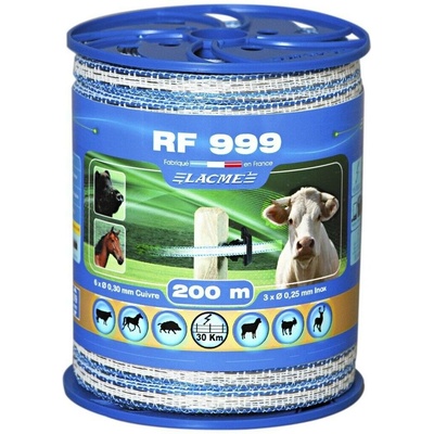 Lacme Ohradníková páska RF 999 9 mm/200 m