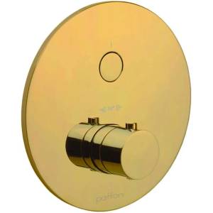 PAFFONI Compact Box - Термостатична душ-батерия за вграждане, златиста CPT013HG (CPT013HG)