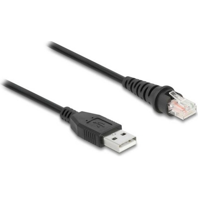 Delock 90611 USB 2.0 USB-A zástrčka RJ50 2m černý