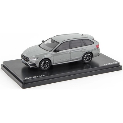 Abrex škoda Octavia IV Combi RS 2020 Šedá Steel Uni 1:43