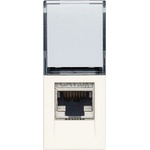 Vimar 30339.16B FTP Розетка Netsafe Linea, RJ45, Cat. 6, 1M, White, (VM30339.16B)