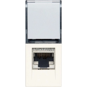 Vimar 30339.16B FTP Розетка Netsafe Linea, RJ45, Cat. 6, 1M, White, (VM30339.16B)