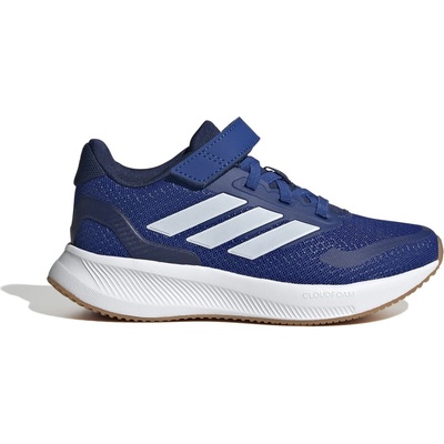 adidas Детски маратонки Adidas Runfalcon 5 EL Childrens Trainers - Blue/White