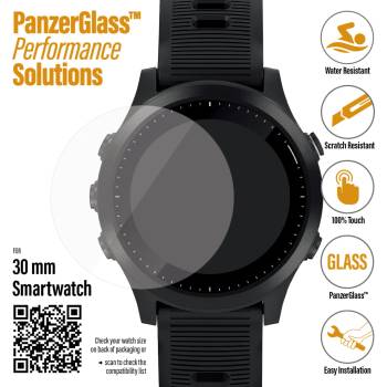 Panzer Стъклен протектор за часовник PanzerGlass за Samsung watch Active 3 41mm / Smart watch 30mm, 118895